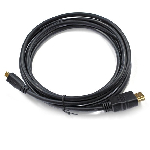 Black 72” HDMI Cable Cord - Picture 1 of 4
